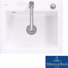 Villeroy & Boch Kitchen Sinks Villeroy & Boch Subway 60 S 1.0 Bowl White Ceramic Kitchen Sink