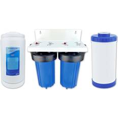 Water Treatment & Filters Finerfilters kdf salt free water softener, whole house double jumbo system