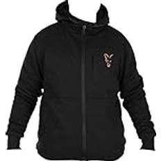 Fox Jassen Fox Fishing Hoodie Collection Sherpa - Black/Orange