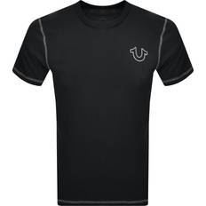 True Religion Herr Överdelar True Religion Flatlock T-shirt - Black