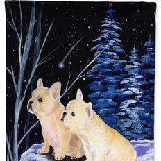 Garden & Outdoor Environment Caroline's Treasures Starry Night French Bulldog Garden Flag 11 x 15 in