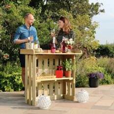 Zest Essentials Garden Outdoor Bar Set