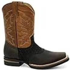 Grinders Western Cowboy Boots - Crazy Horse