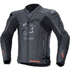 Alpinestars GP Plus R V4 Rideknit perforated Motorcycle Leather Jacket, black, for Men Woman