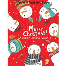 Merry Christmas Adult Coloring Book (Paperback)
