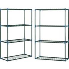 Planters Accessories Homcom Modern Plant Stand Set of 2