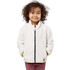 116 Fleecejakker på tilbud Jack Wolfskin Kids' Smileyworld Fleece Jacket - Bone