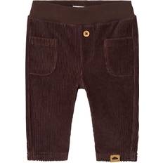 Velour Byxor Barnkläder Name It Nbmrun Vel Pant Bracken Run Velour Byxor - Brun