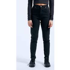 Dr. Denim Nora Washed Black Stretch Jeans - Schwarz