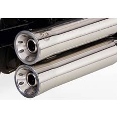 Exhaust Systems Falcon Auspuff double groove slip on edelstahl hochglanzpoliert silber zulassung