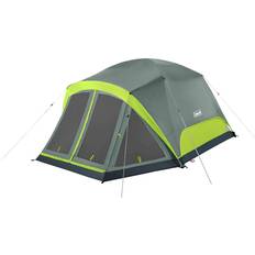 Coleman Skydome 4-Person Camping Tent with Screen Room Rock Grey 8 x 10.5 ft (8 x 10.5 ft)