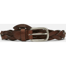 Timberland Woman Belts Timberland Braided Leather 25 mm Belt - Braun