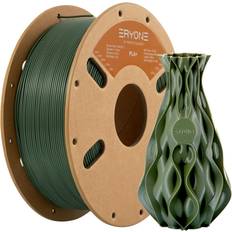 Eryone PLA Plus Filament 1.75mm PLA 3D Printer Filament -0.03mm, 1kg (2.2lbs) Spool, Army Green