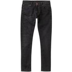 Clothing Nudie Jeans Tight Terry Soft Black Mid Waist Organic W26/L30