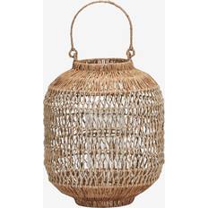 House Doctor Fyrfadsstager House Doctor Dive Lanterne 34 cm - Beige Fyrfadsstage