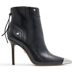 Nilita Pointed-Toe Stiletto Booties - Black