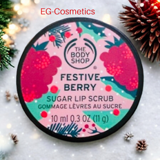 The Body Shop Lip Care The Body Shop Festive Berry Sugar Lip Scrub 10 ml