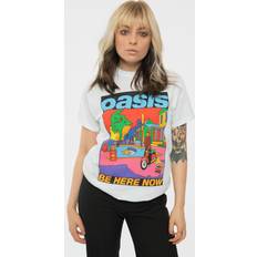 Unisex T-Shirt Be Here Now Illustration - White