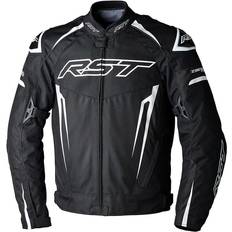 Rst MC-Jakke Evo 5 Tekstil - Svart-Hvit Herre
