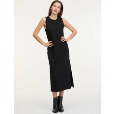 Vans Women Dresses Vans Left Chest Midi Dress - Black