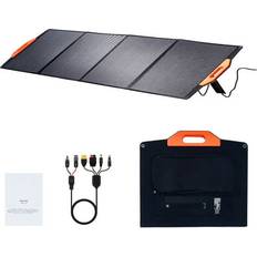 Foldable Solar Panels SKYSHALO Sebaoyu, Compact Monocrystalline Solar Panel 200W Folding Monocrystalline ETFE Solar Power Charger 23% Efficiency with MC4 Connector IP67 Water-Resistant for Energy Supply Outdoor Activities