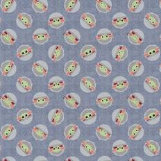 Fabrics Camelot The Mandalorian The Child Toss Cotton Fabric 44" x 72" Fabrics
