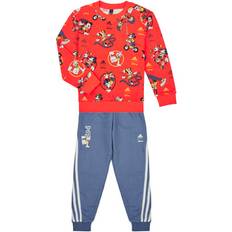 Orange Night Garments adidas Disney Mickey Mouse Jogger Set - Red