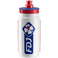 White Bottle Holders Elite Fly FDJ Bottle 550ml White