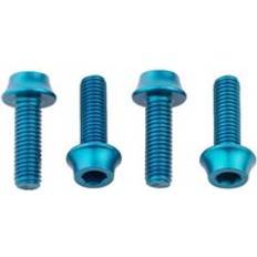 Water Bottle Cage Bolts Teal Blue