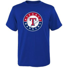 Outerstuff Royal Texas Rangers Logo T-shirt - Royal