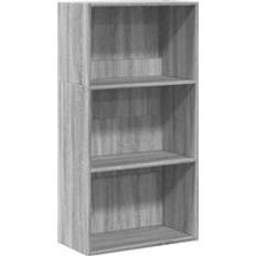 Shelves Book Shelves vidaXL Bookcase Grey Sonoma 60 x 30 x 114 cm Book Shelf