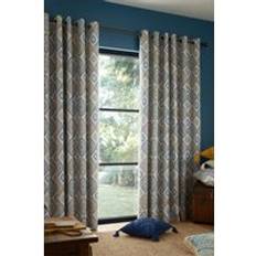 Pineapple Elephant Ziri Ziri Curtains 66 x 72 Inch