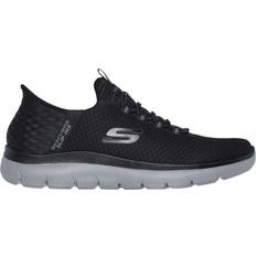 Skechers slip ins herre Skechers Men's Slip-Ins Sneakers - Black/Charcoal