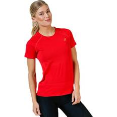 Red - Running T-shirts Asics Seamless SS Texture Camiseta de Manga Corta - Red