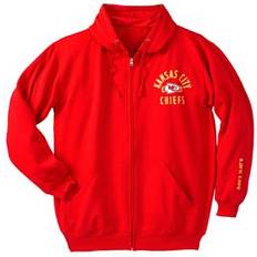 NFL Men's Big & Tall Team Full-Zip Hoodie in Kansas City Chiefs (Size 2XL)