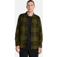 Timberland Midweight Flannel Check Shirt - Green