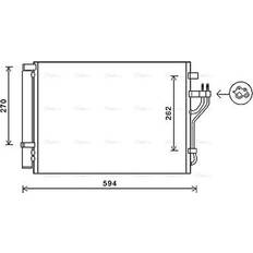 Prasco Ava Aircon Condenser HY5280D 2.0 CRDI