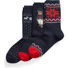 Ralph Lauren Socks Ralph Lauren Naval Bear Ankle Socks Gift Box