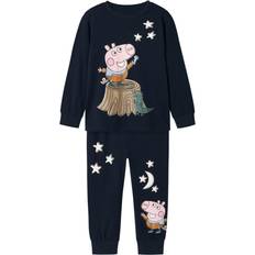 Pysjamaser Name It Dark Sapphire Omas Peppa Pig Pyjamas - Str. 98