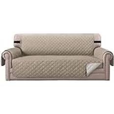 Hemtextil BellaHills 198 cm med 2-tums - Khaki/Beige Sofföverdrag