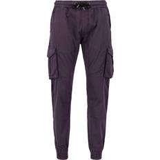 Herren - Violett Hosen & Shorts Alpha Industries Herren Cotton Twill Pants - Lila