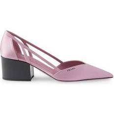 Prada Højhælede sko Prada Satin Cut-Out Pumps - Pink