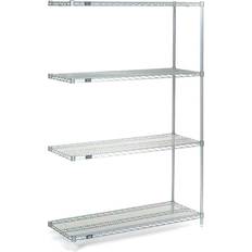 Stainless Steel Shelves Nexel A24245S 54 x 24 x 24 in Wire Shelving System