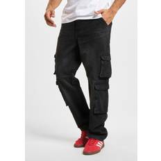 Only & Sons Edge Straight Cargo Jeans Black