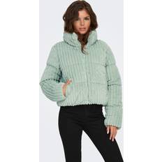 Cyan - Women Clothing Only Onlpaulina Puffer Jacket