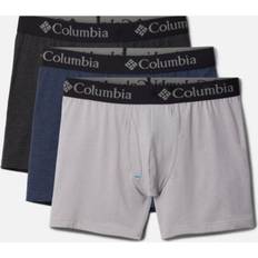 Columbia Men Men's Underwear Columbia Tri Blend Boxer Briefs 3 - Blue