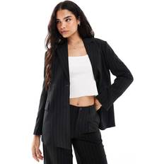 Calvin Klein Dam Kavajer Calvin Klein Soft Crepe Pinstripe Blazer