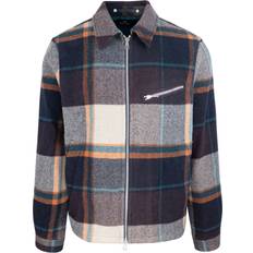 Plaid Harrington Jacket - Beige