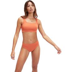 Mujer - Multicolor Conjuntos de bikini Speedo Textured Deep U-Back Bikini - Orange