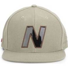 New Balance Unisex Caps New Balance Snap 6 Panel Flat Peak Baseball Cap - Acrylic Light Brown/Khaki/Green